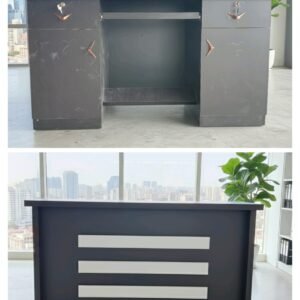 2.5x4.5 DOUBLE BOX OFFICE TABLE (CLOSE)