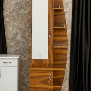 2 FEET PARTICLE DRESSING TABLE ( D SHAPE)