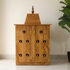 2.5x3 POOJA MANDIR WITH BELL