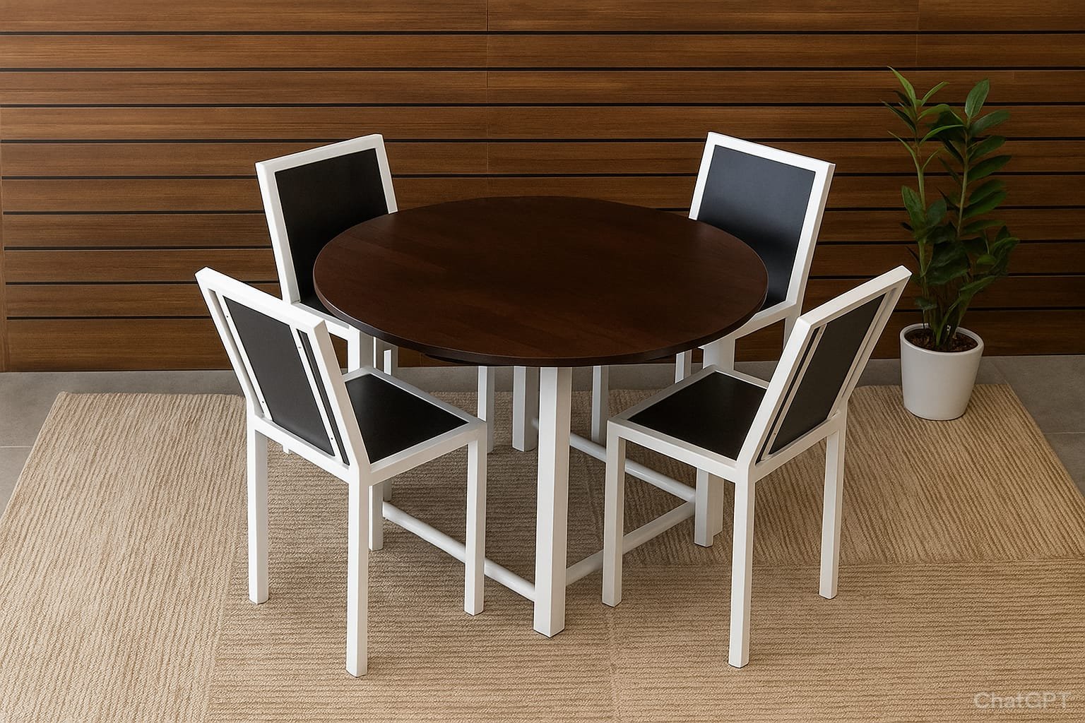 ANGANAWADI ROUND TABLE WITH CHAIRS